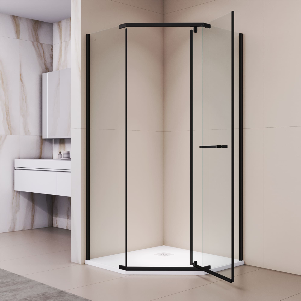 Душевой уголок RGW PA-83-B (Прозрачное, 900x900)