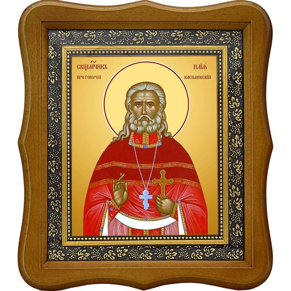 Илия (Бажанов) Касимовский священномученик. Икона на холсте.