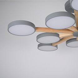 Люстра на штанге Imperiumloft TURNA Gray TURNA-B01