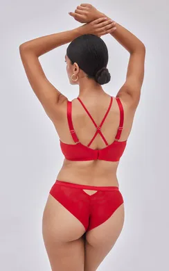 Трусы-бразилиана Chiara Braziliany Red