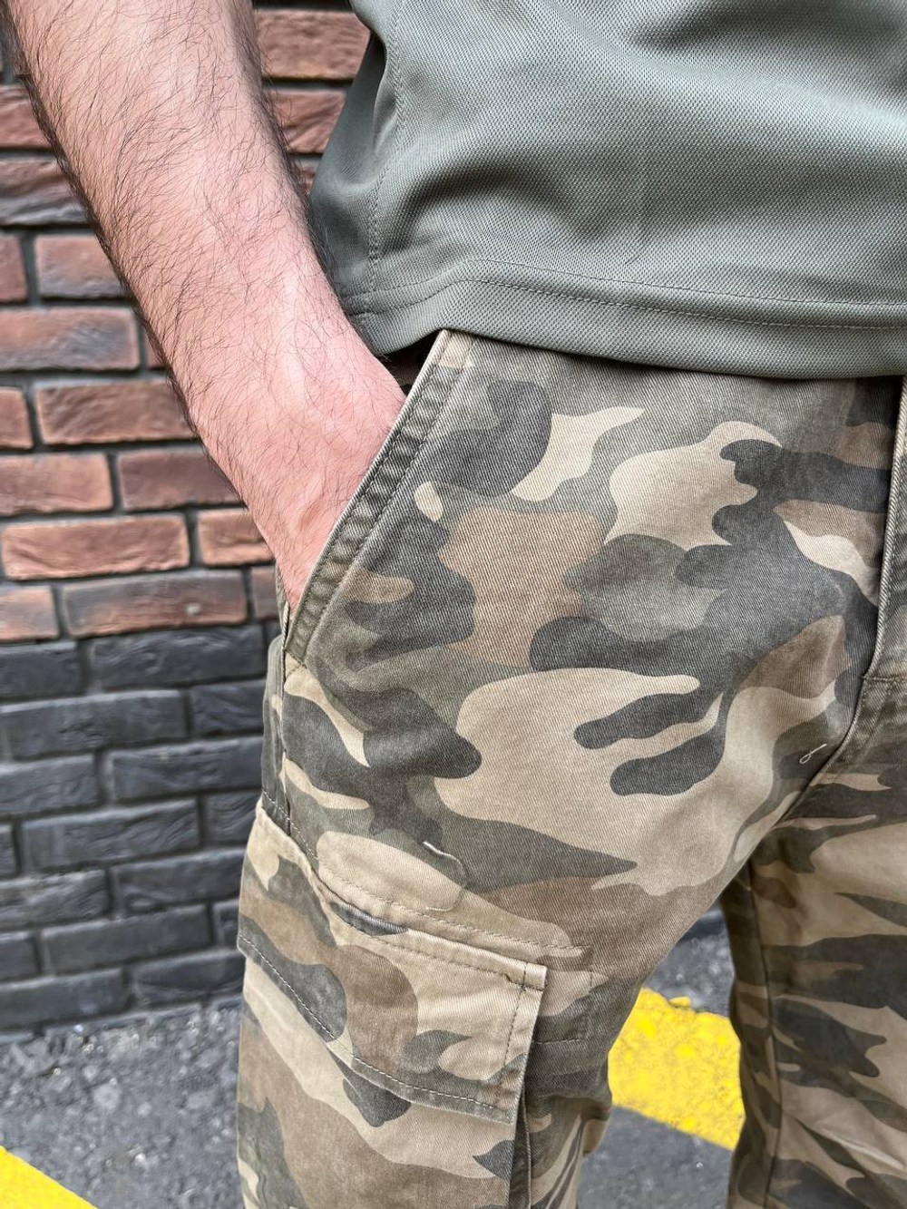 Брюки тактические мультикам с манжетом