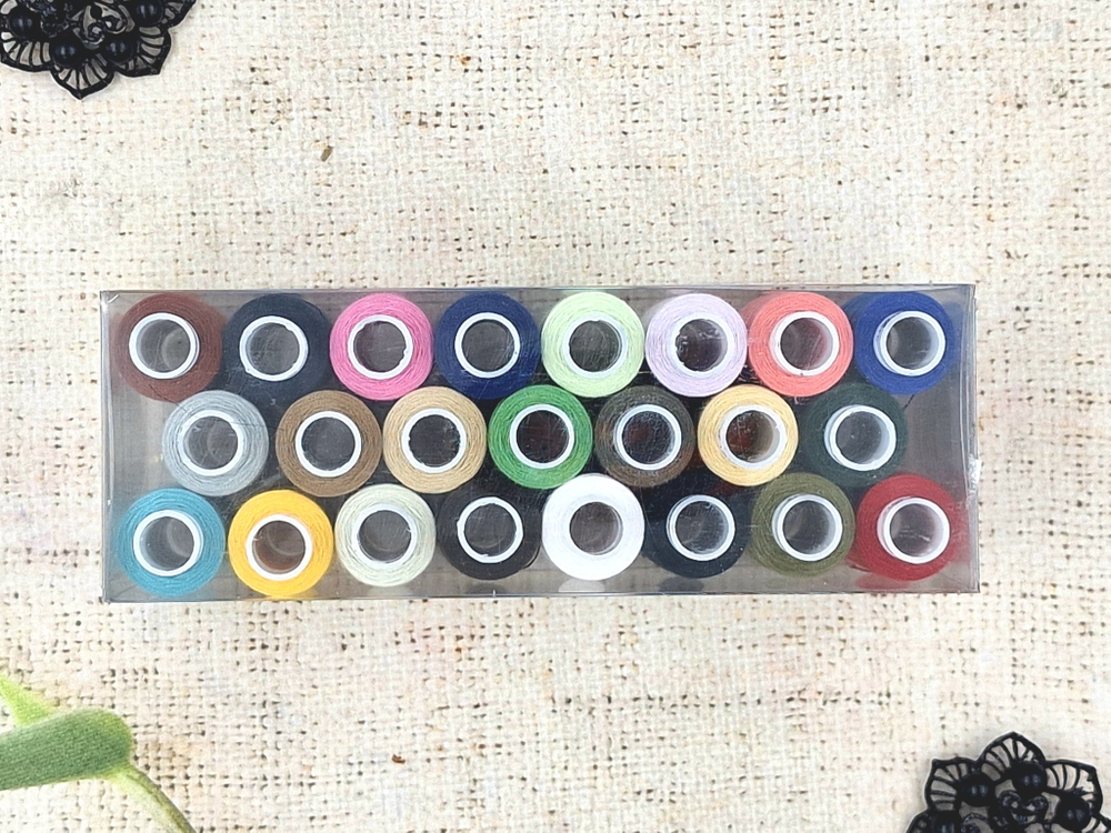 Набор ниток ассорти 40 лш, 23 шт*170 м