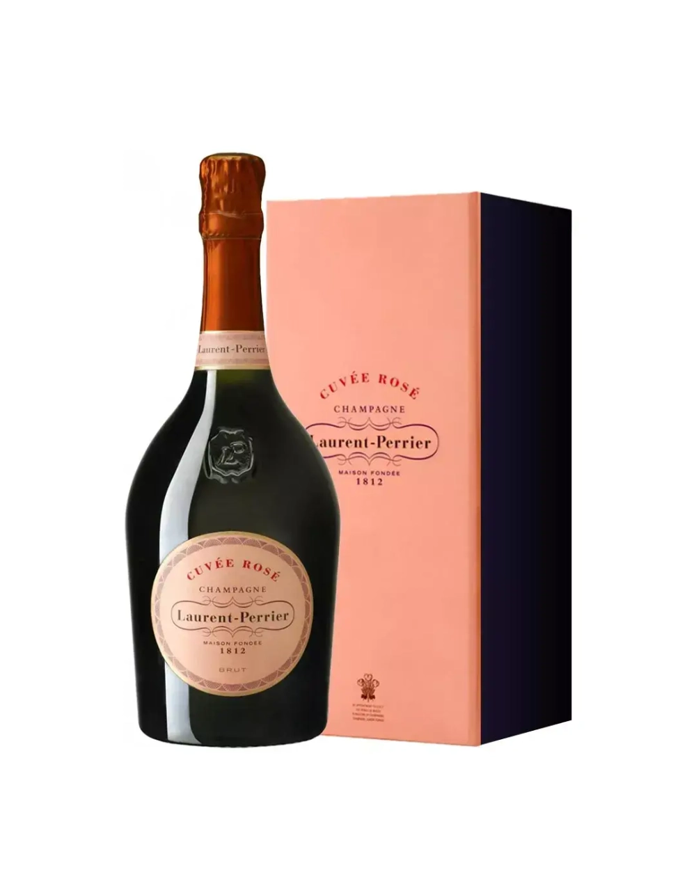 Laurent-Perrier Cuvee Rose Brut в подарочной упаковке