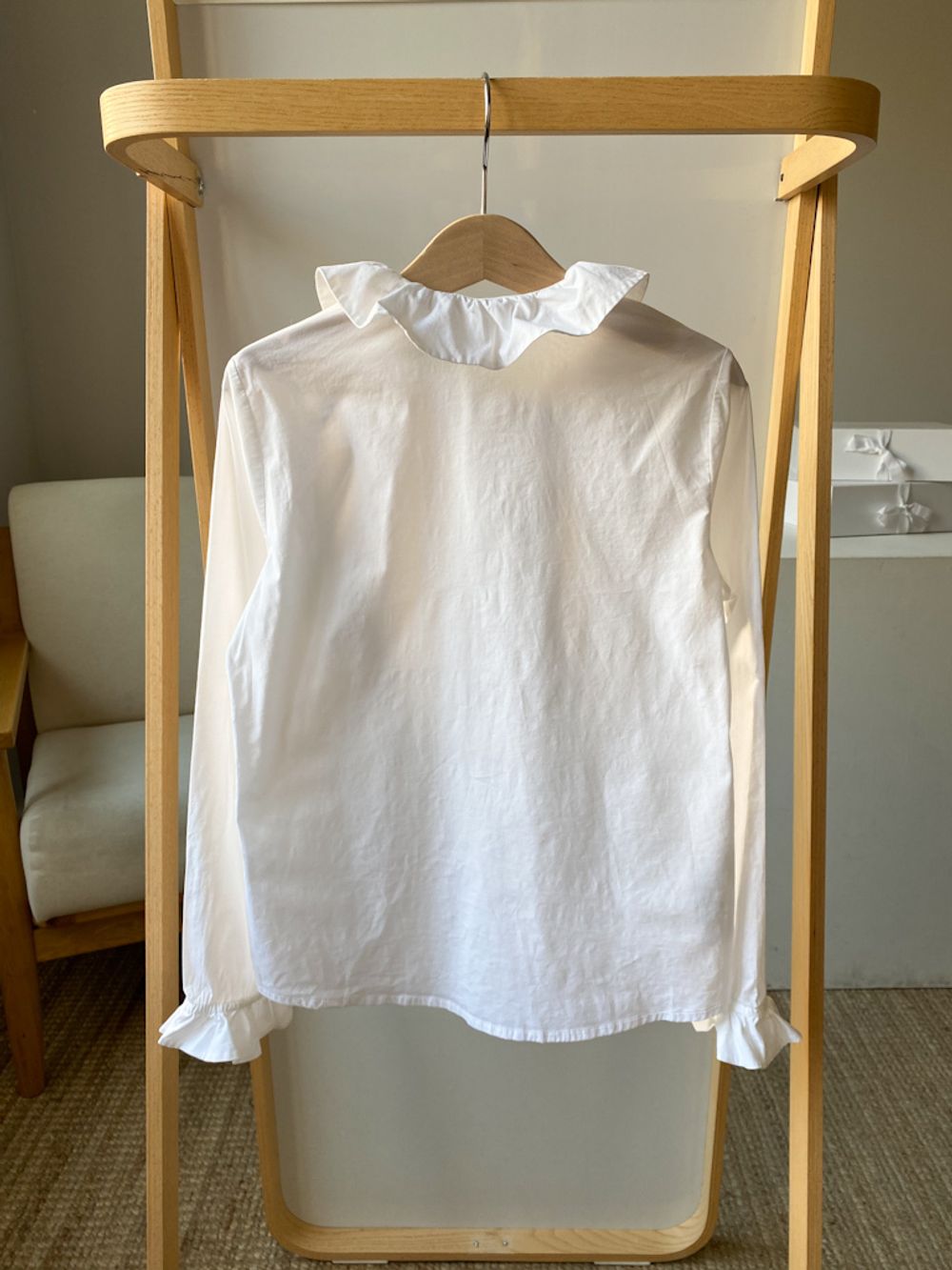 Хлопковая блузка Il Gufo, 128