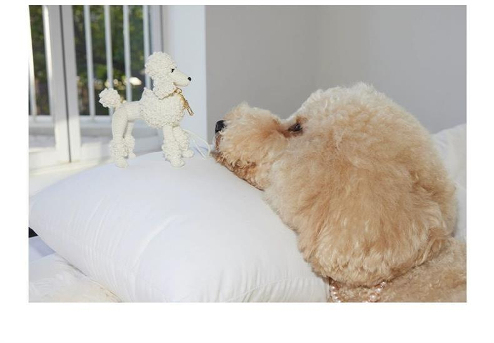 Брелоки "пушистый пудель"