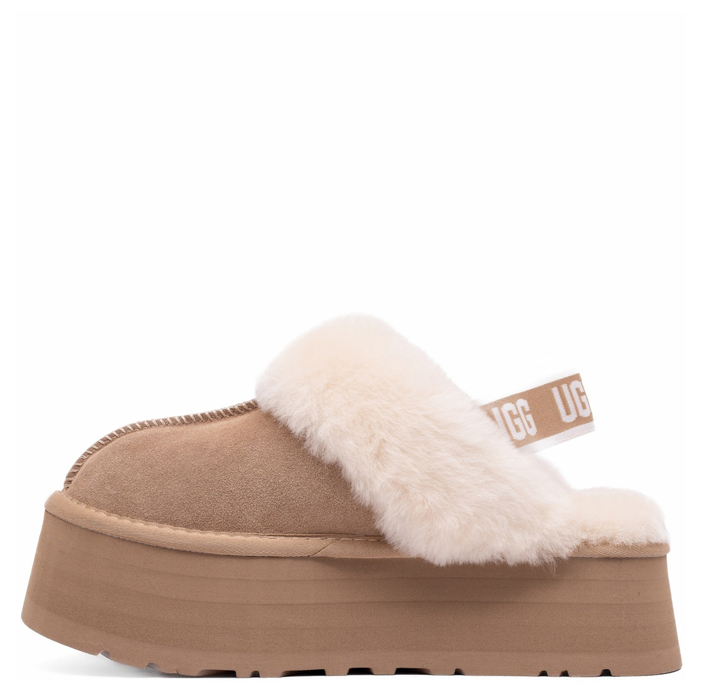 UGG Funkette Suede Platform Sand