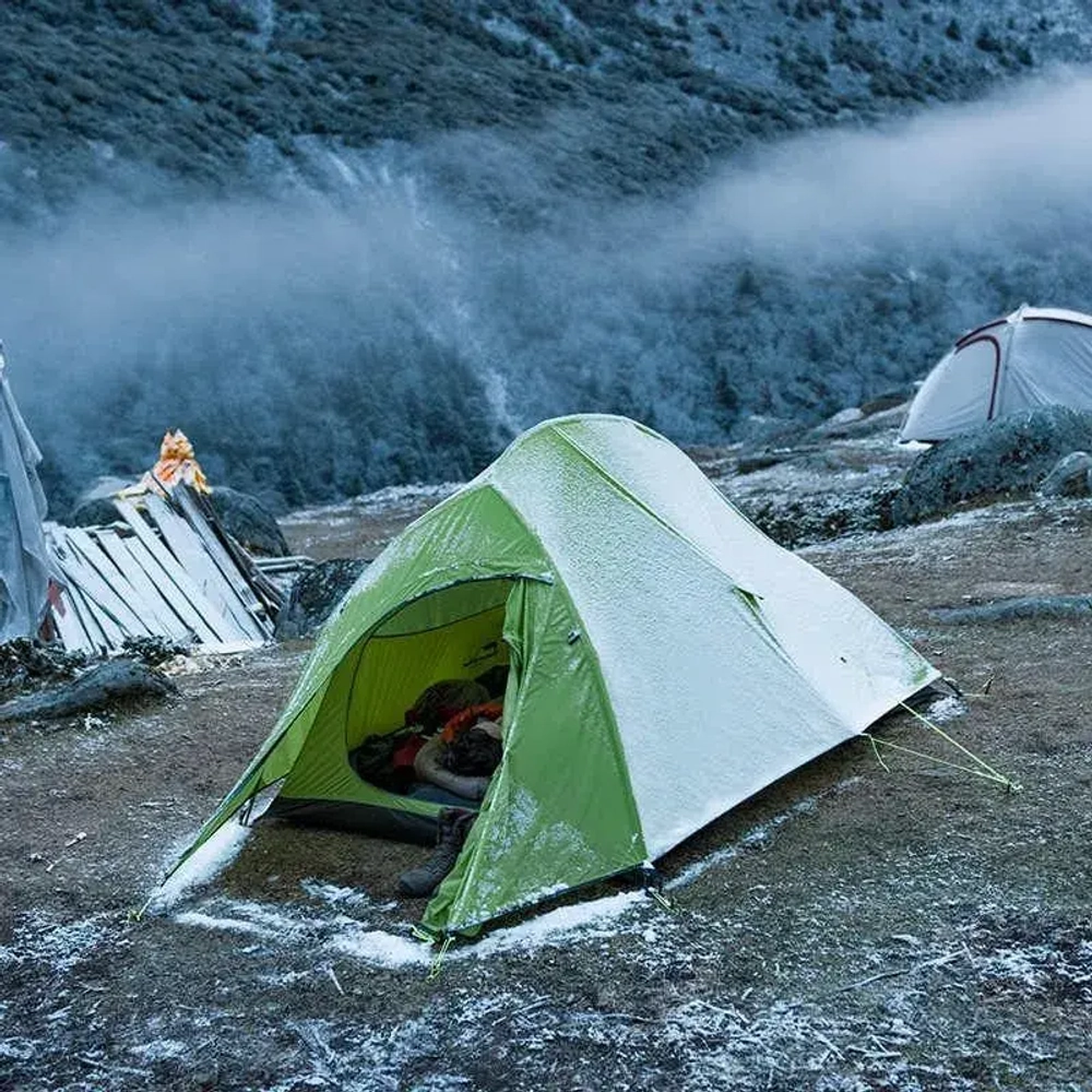 ПАЛАТКА NATUREHIKE CLOUD UP II 210T NH17T001-T С КОВРИКОМ