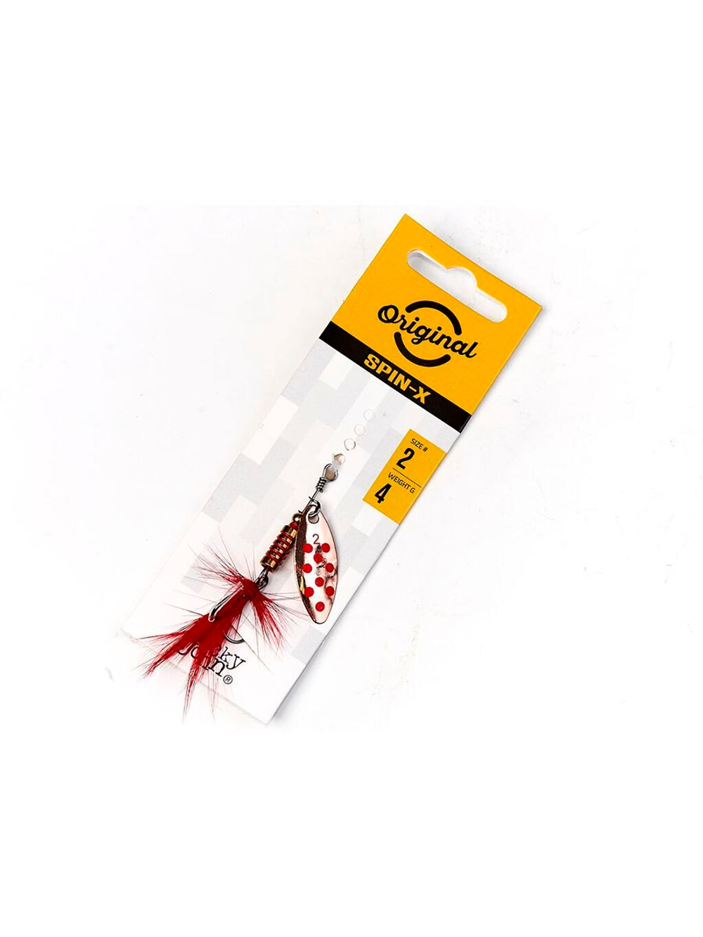 Блесна вращающаяся Lucky John SPIN X LONG 05 12,0г CR (5шт. в упк.)