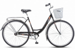 Велосипед 28" STELS Navigator-395  (корзинка)  Чёрный