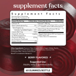Lemme, Burn Gummies, с ягодным вкусом, 60 жевательных таблеток