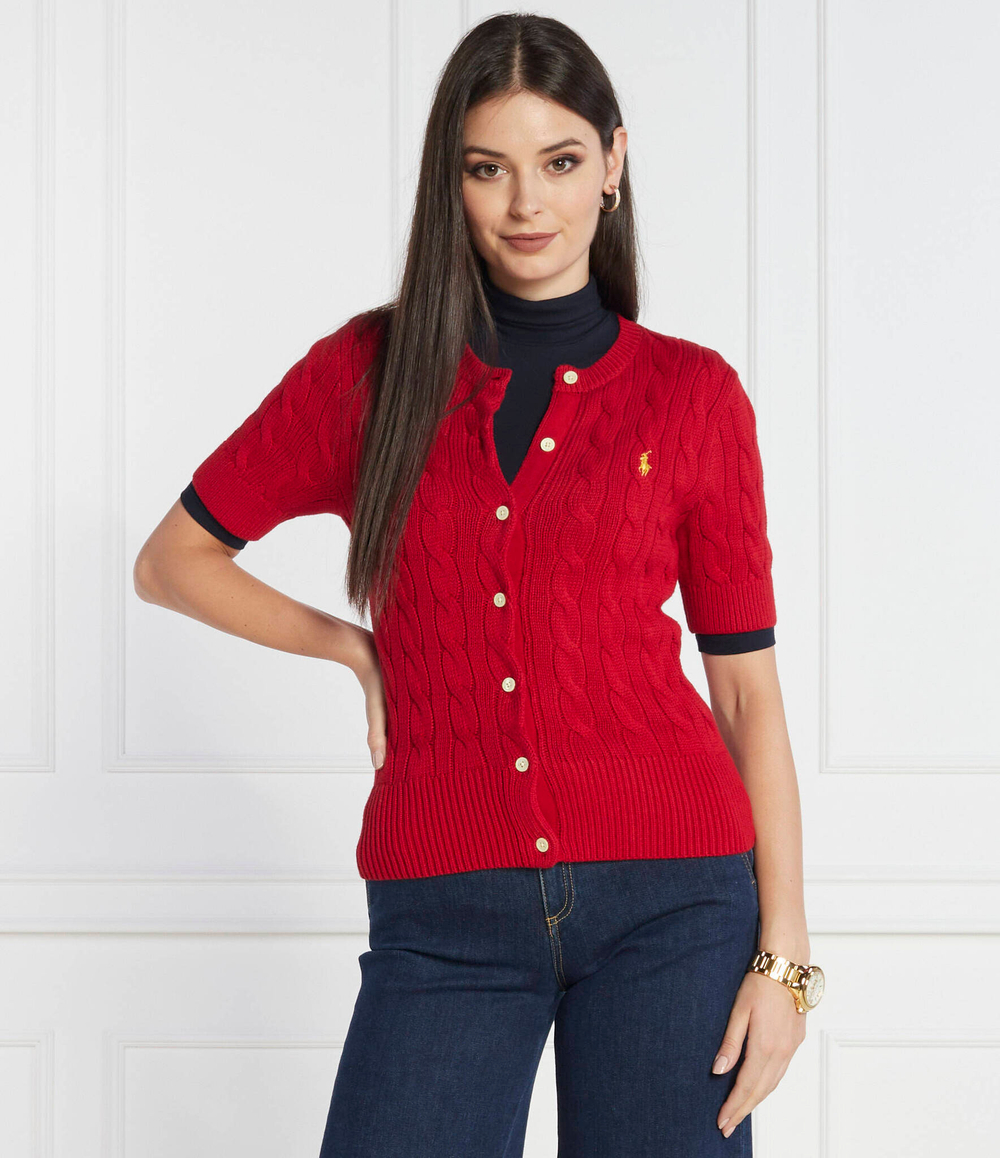 Кардиган LNY SS CB CD POLO RALPH LAUREN - красный(211926801)