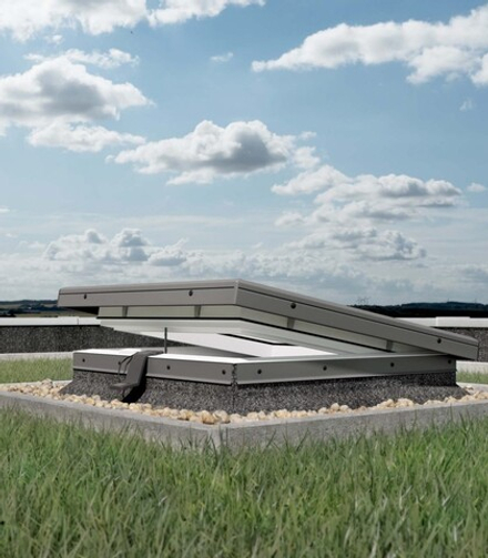 Зенитный фонарь с электро открыванием Dakea FRE B600 RL 1000х1500