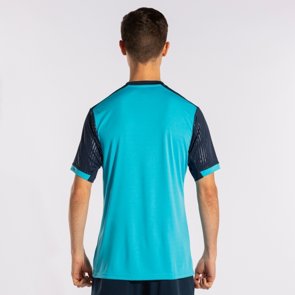 Теннисная футболка Joma Montreal Short Sleeve T-Shirt - Turquoise