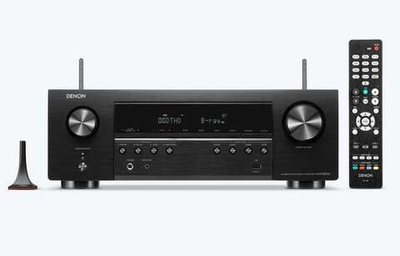 Ресивер Denon AVR-S660H, 5 каналов, 135Вт, поддержка 8К, Bluetooth