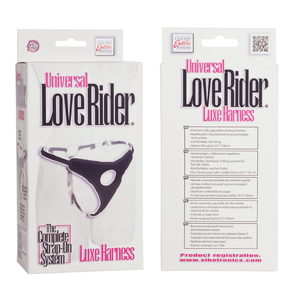 Трусы для страпона Love Rider от California Exotic, талия до 136 см