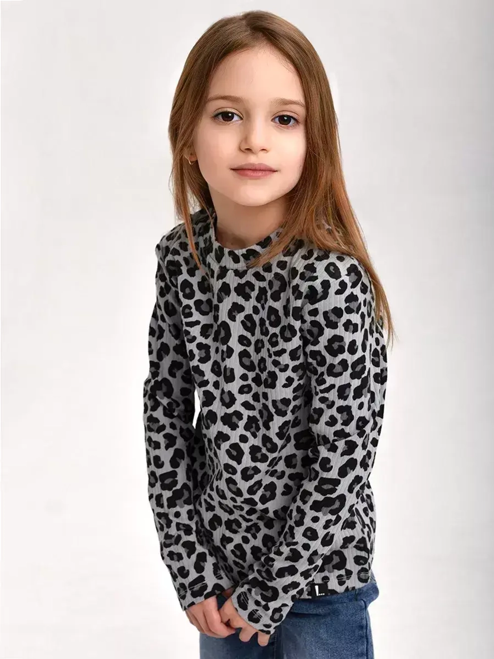 Лонгслив для девочки хлопок