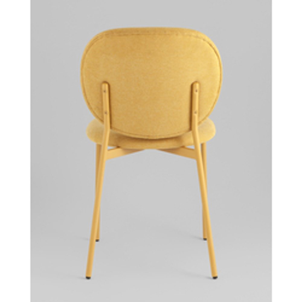 Стул обеденный Pip желтый желтые ножки NP
