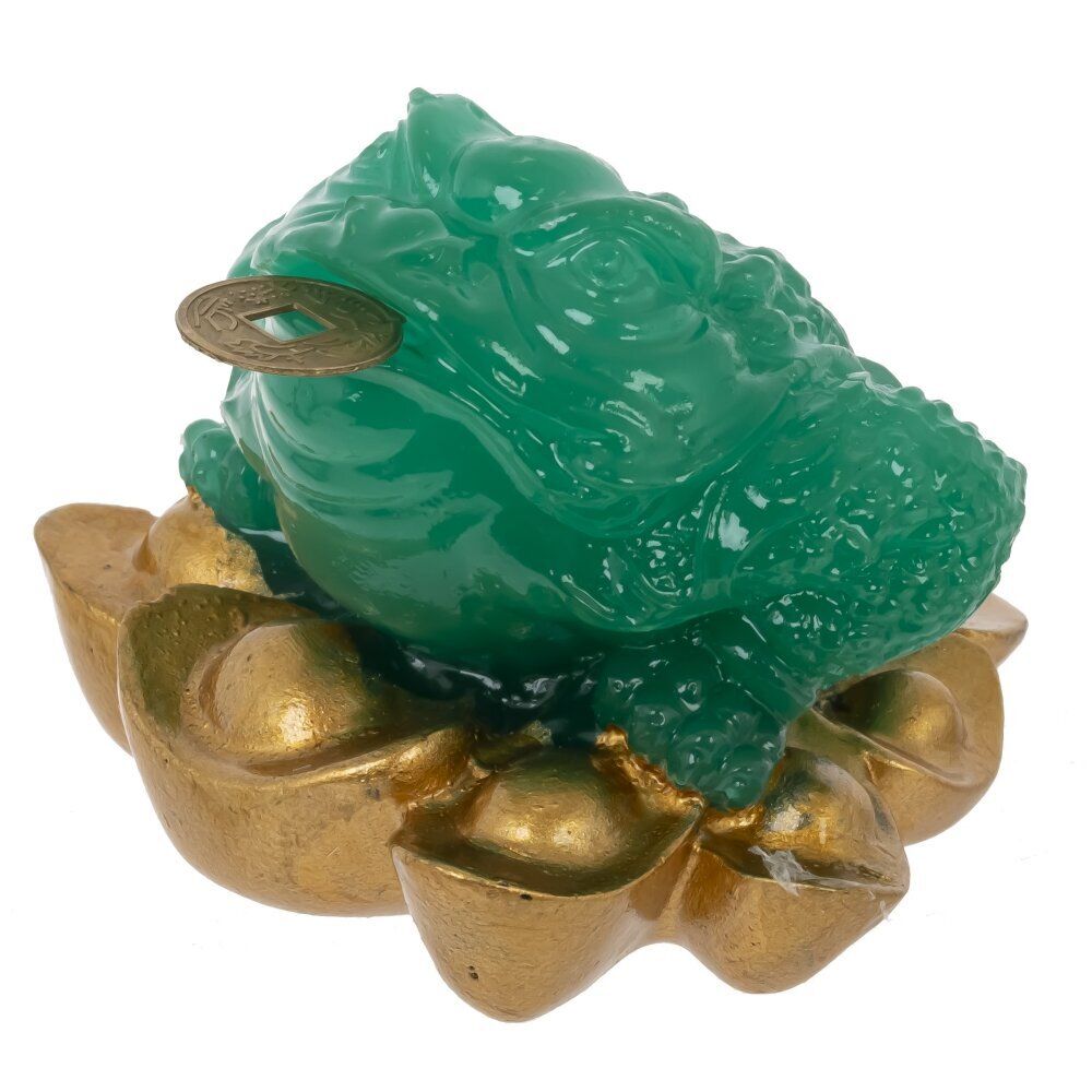 GAEM Фигурка декоративная "Лягушка денежная", L6,5 W6,5 H5 см