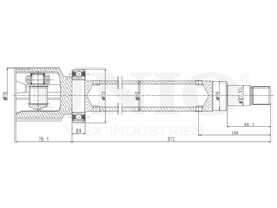 ШРУС внутренний правый UNIO CVJ-30010