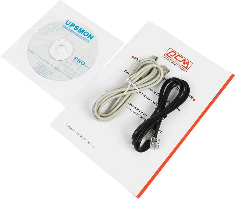 Источник бесперебойного питания  Powercom WOW-1000U