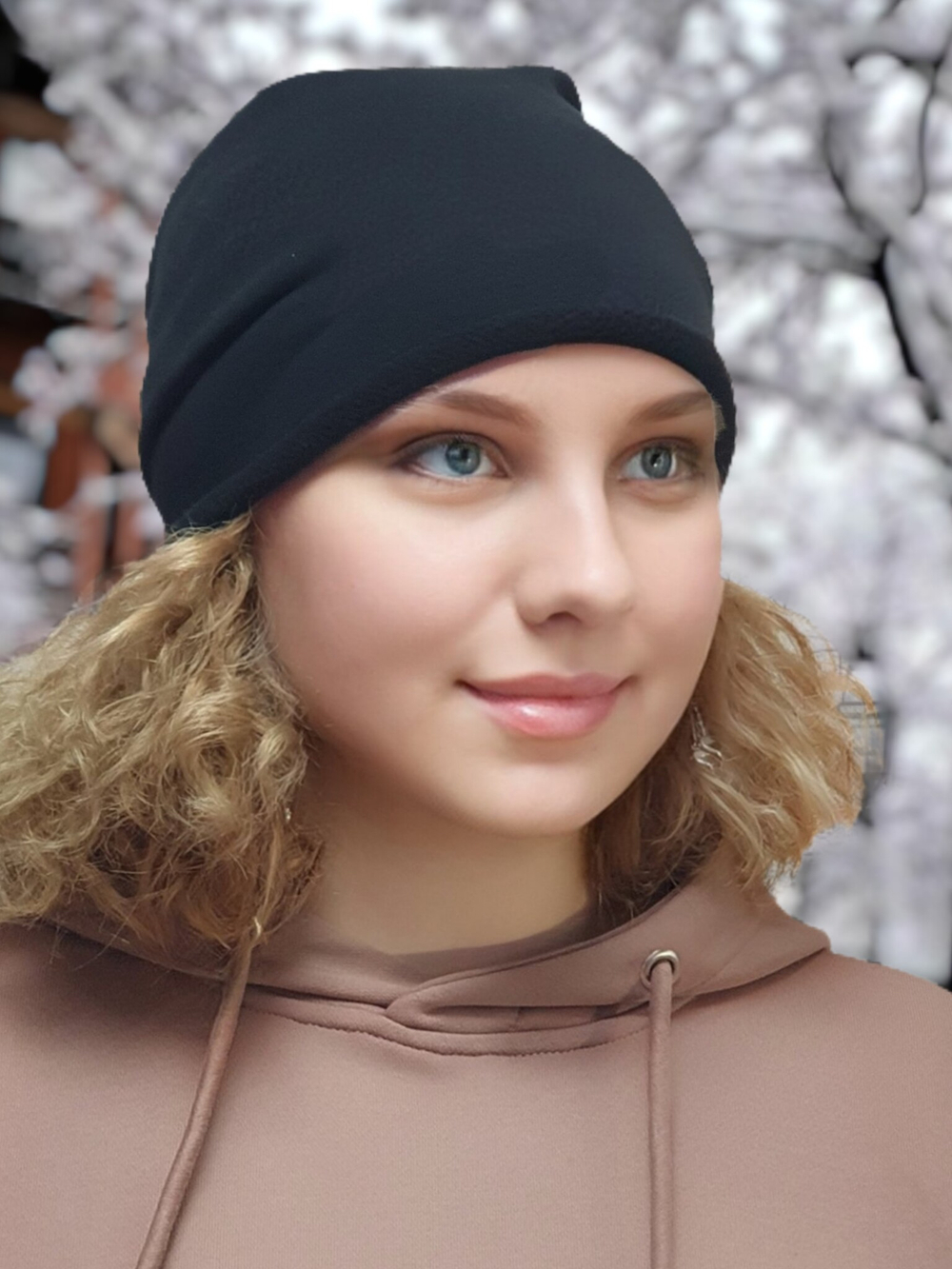 Шапка ДЖЕК хлопковая утепленная с валиком