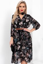 Платье Адель (черный) Р11-2003 Nikol (Акция)