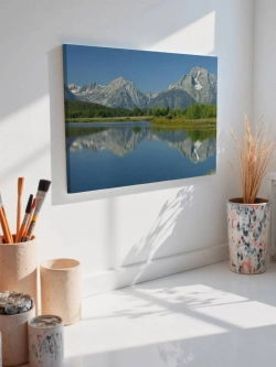 Картина на стену 40 X 50 Горное озеро