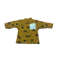 Кофта на кнопках из хлопка с длинным рукавом на рост 56 см