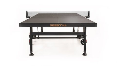 Теннисный стол складной для помещений "RASSON PREMIUM T01 Indoor" (274 х 152,5 х 76 см, черный ясень) с сеткой