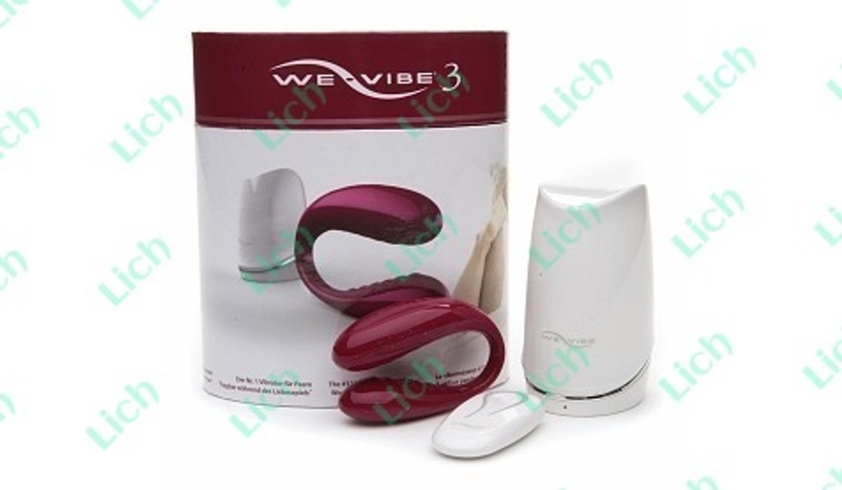 Вибромассажер We-Vibe 3 красный