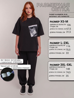 ФУТБОЛКА NUMERO 1 с карманом print CatDog