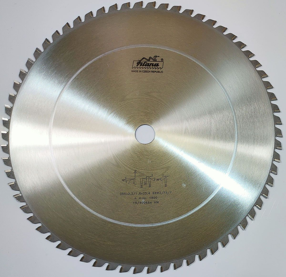 Пила дисковая TCT "Pilana" 355x2.2/1.8x25.4 z66 64 WZ/FA/F