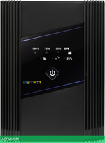 Источник бесперебойного питания Smartwatt Uni 650 черный (3703020390006)