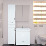 Тумба MISTY Фостер - 70 напольная с 2 ящ. c умывальником