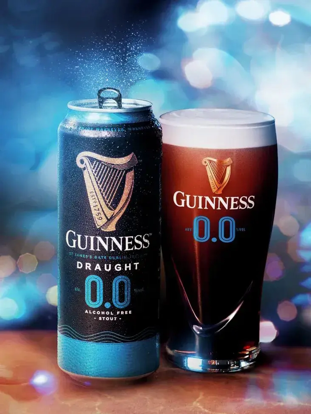 Пиво безалкогольное Guinness тёмное, 440 мл
