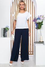 Костюм Городской шик (темно-синий/белый) К10309 LT Collection