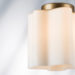 802013 Светильник NUBI 1х40W E27 ШАМПАНЬ/БЕЛЫЙ