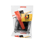 Компьютерная розетка RJ-45 в стену, кат.5e одинарная, "Avanti", "Черный квадрат"