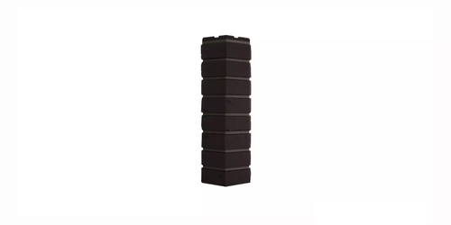 УГОЛ ВНЕШ. КИРПИЧ KLINKER FINEBER ТЕМНО-КОРИЧНЕВЫЙ 795Х595ММ