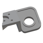 Кронштейн крепления фары для Fiat Doblo 2005-2015 года. Рестайлинг 1