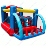 Детский надувной батут "Батутный дрифт", 5.5*2.5*2 м