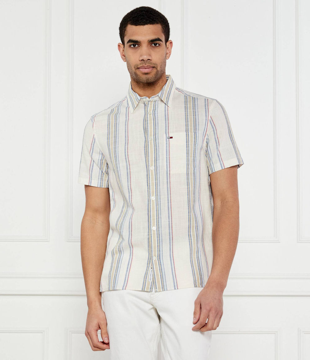 Рубашка Tommy Jeans - бежевый(DM0DM21302)