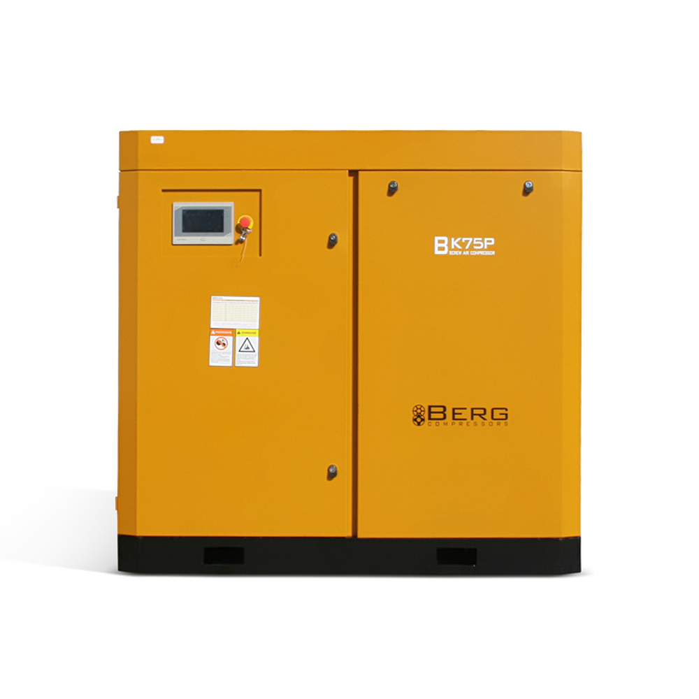 Винтовой компрессор berg вк-75р ip54 12 бар