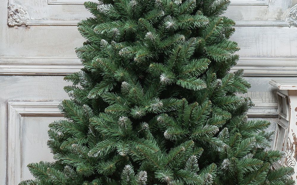 Ель заснеженная «Изящная» (пвх) высота 240 см / 2,4 м