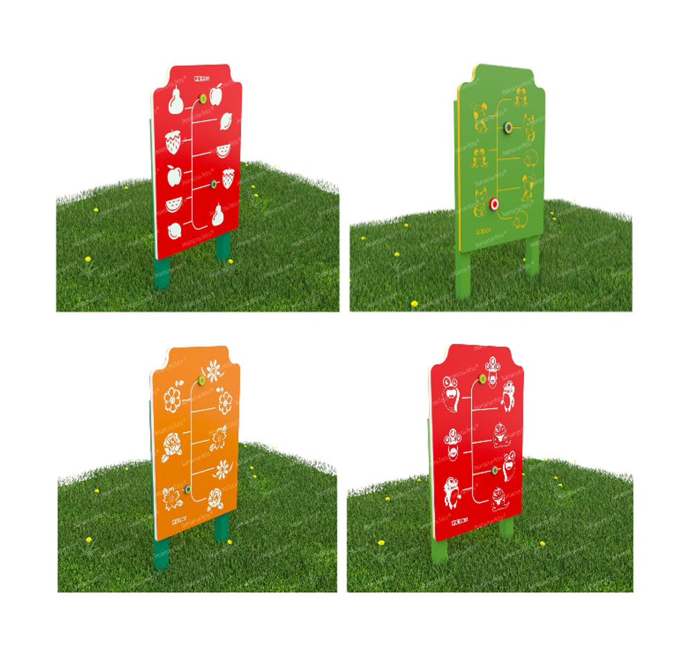 Уличный игровой развивающий модуль Найди пару