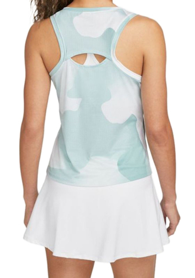 Женский топ теннисный Nike Court Dri-Fit Victory Tank - white/black