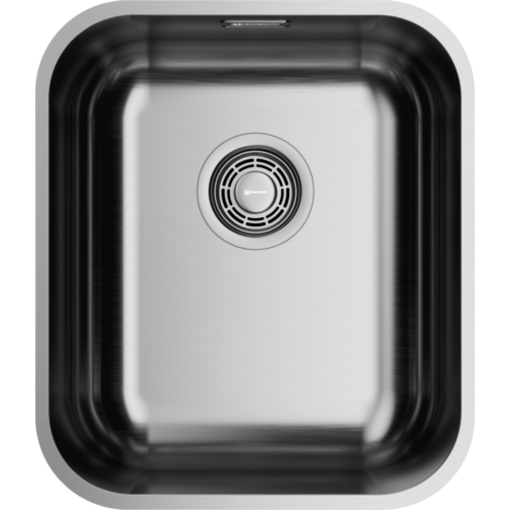 Кухонная мойка Omoikiri Omi 38-U/I-IN нерж. сталь/нержавеющая сталь