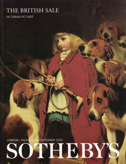 Каталог аукциона Sotheby's, Лондон, Британская живопись от 30 ноября 2000 года