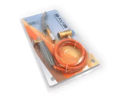 Горелка MAPP BAVIS-WT-10 со шлангом (два сопла, пьезоподжиг, регулировка)