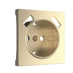 Накладкадля розетки USB (шампань рифленый) W1179510